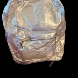 Shimmering Silver Backpack 》 Nwt